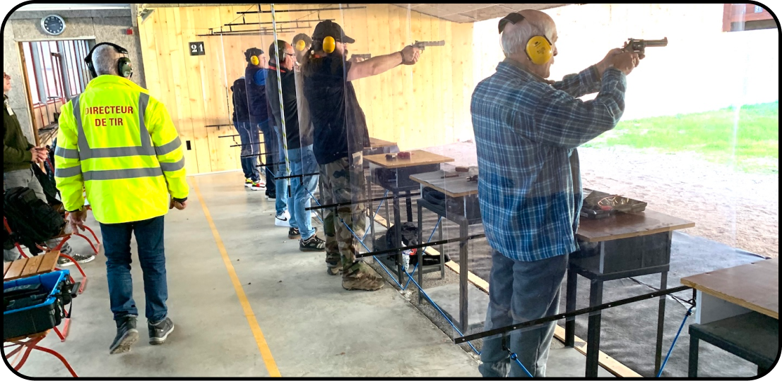 Nouveau pas de tir 25 metres